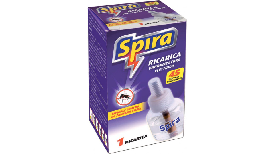 Spira ricarica liquida 45 notti