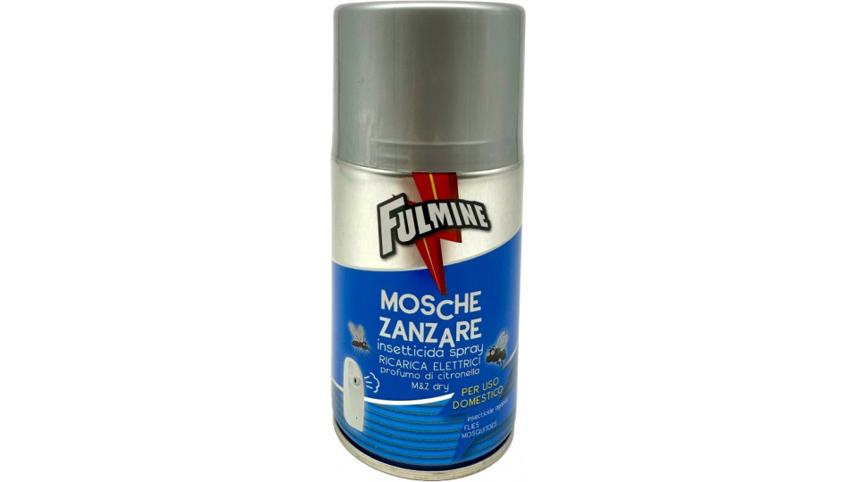Fulmine insetticida mosche e zanzare ml.250