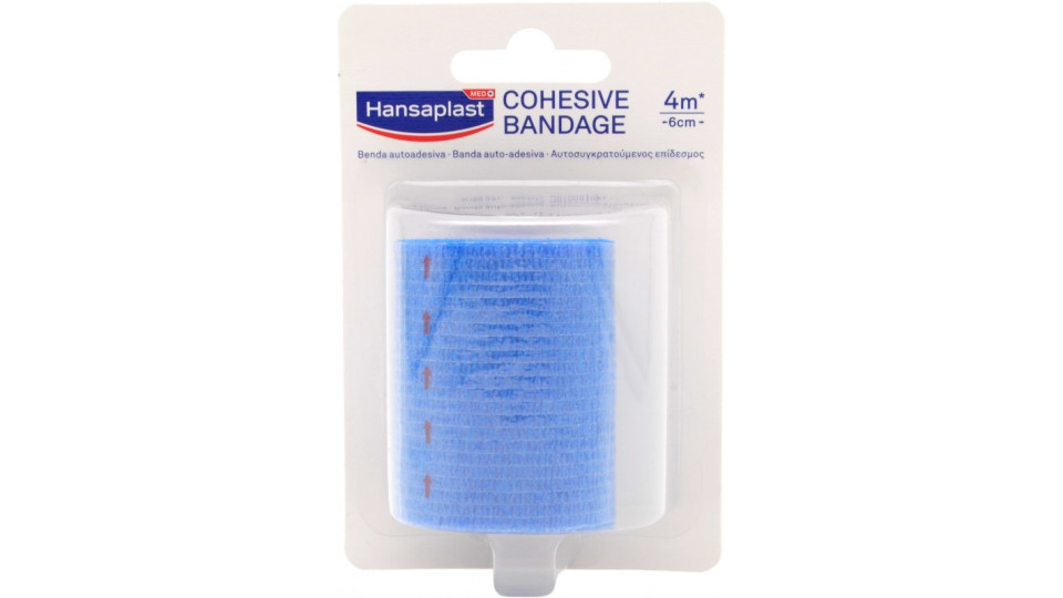 Hansaplast Benda autoadesiva 4m x 6cm