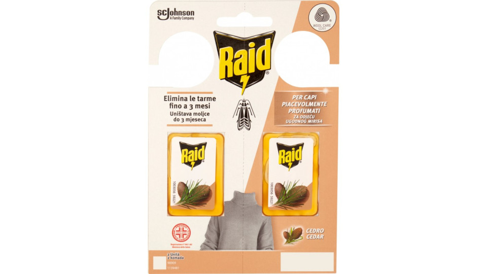Raid antitarme x armadi cedro
