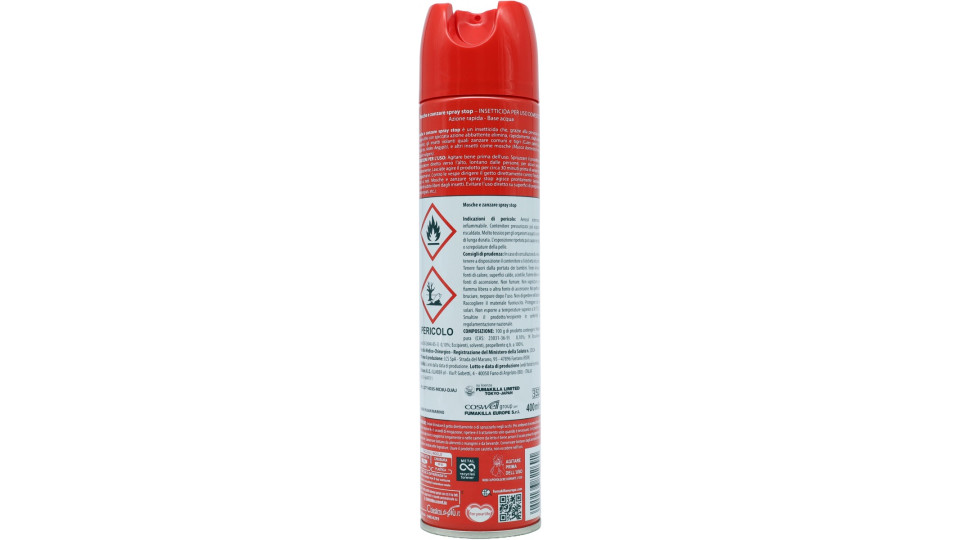 VAPE Mosche e Zanzare Spray 400 ml.