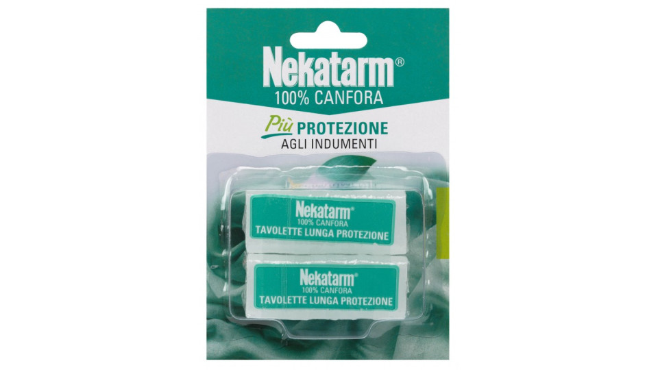 Nekatarm canfora prof. 20 tavolette 100% canfora