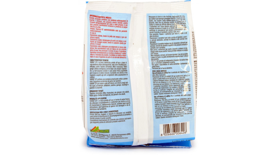 Alfe viarat gp esca rodenticida gr.150