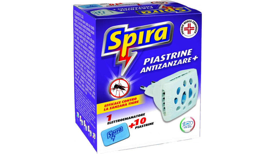 Spira elettroemanatore +10 piastrine
