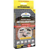 Fiorand 3 trappole adesive antiscarafaggi