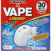 VAPE Elettroemanatore Liquido Classic + Ricarica 15 ml