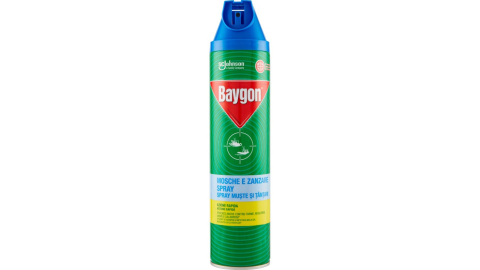 Baygon mosche/zanzare blu - ml.400