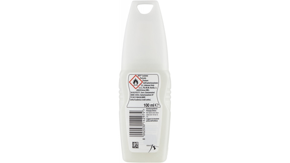 Off! Lozione insetto repellente, 100 ml