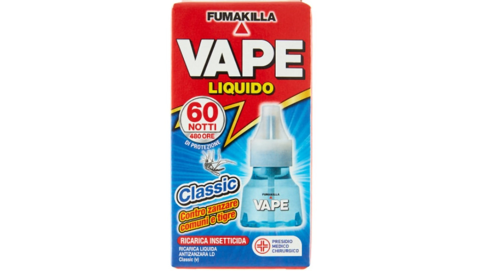 VAPE Liquido Magic "e" ricarica insetticida Classic 36 ml