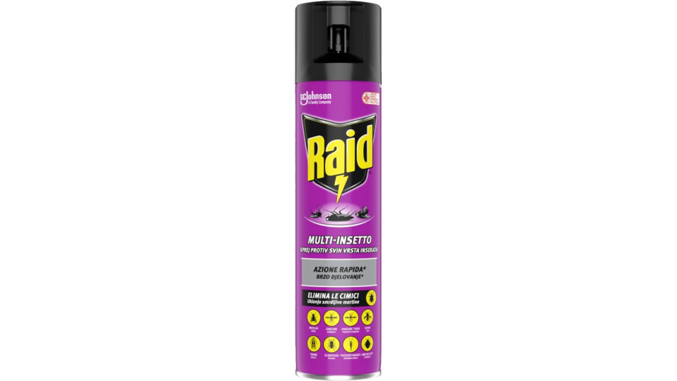 Raid Spray Multinsetto 400 ml