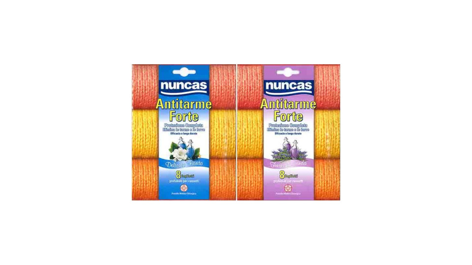 Nuncas anti-tarme cassetti miste (il prezzo è relativo al...