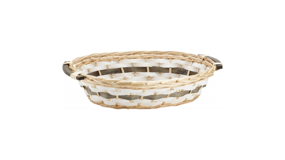 Biacchi cesto ovale cm.49x39x13 h.