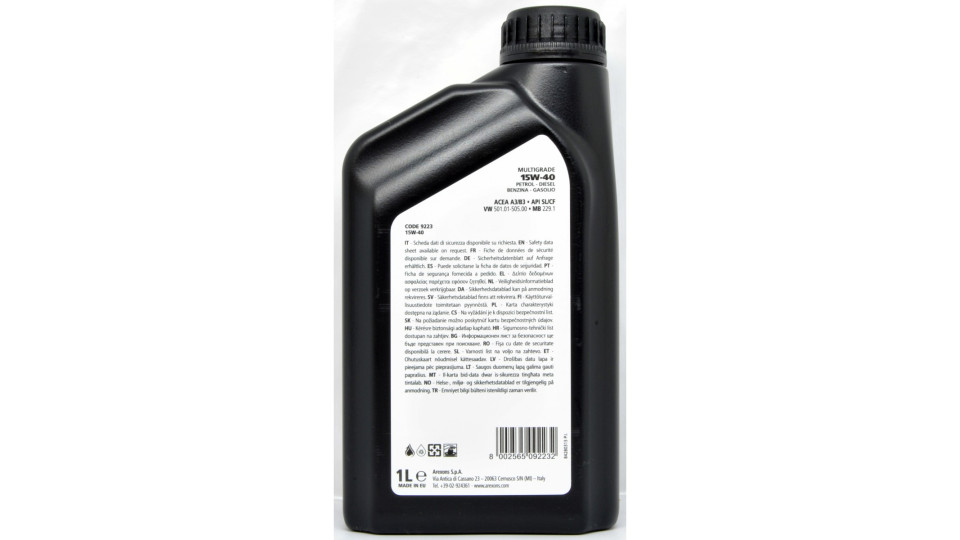 Arexon olio motore arx 15w40 Lt.1