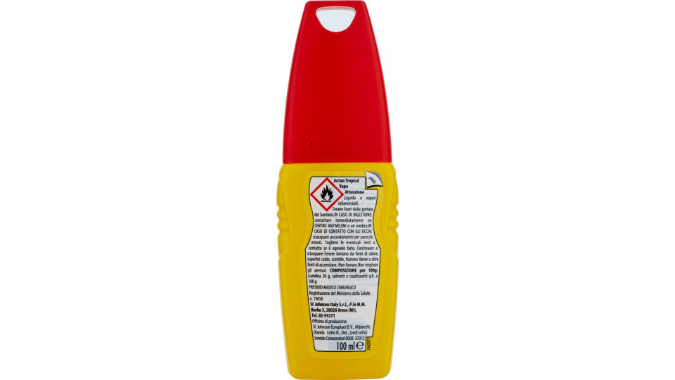 Autan tropical Insetto Repellente Vapo 100 ml.