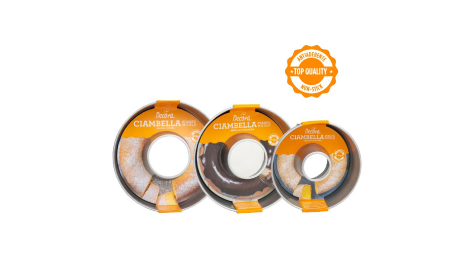 Teglie e stampi: Stampo ciambella savarin antiaderente 20 x h...