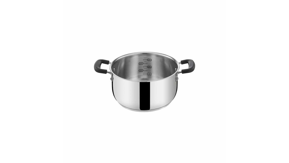 Pentole in acciaio: Pratica casseruola fonda inox cm 18