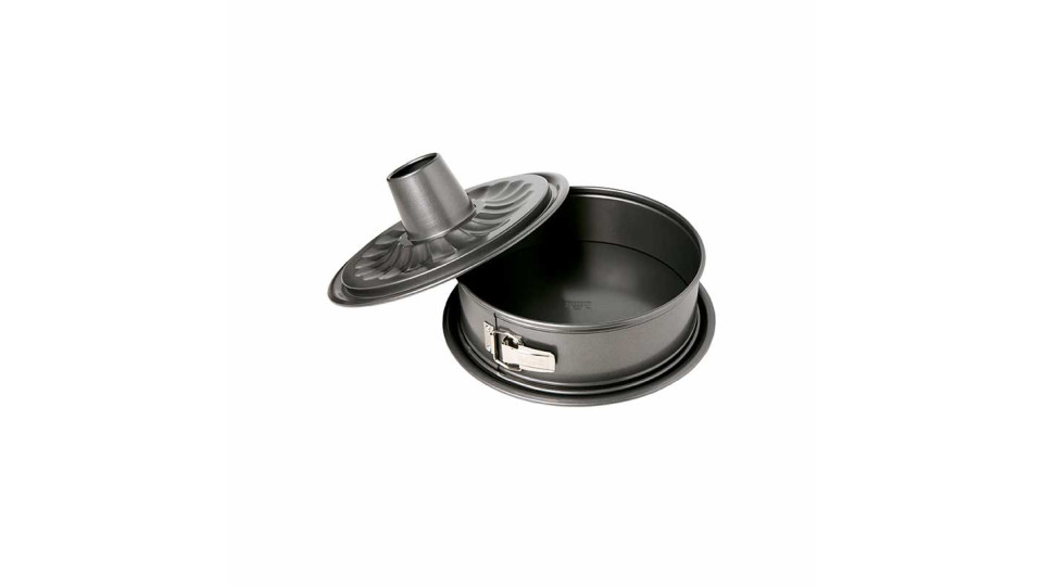 Stampo per torta apribile antiaderente 2 fondi 26 cm - easy...