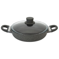 Pentole antiaderenti: Murano tegame granitium 28 cm con coperchio
