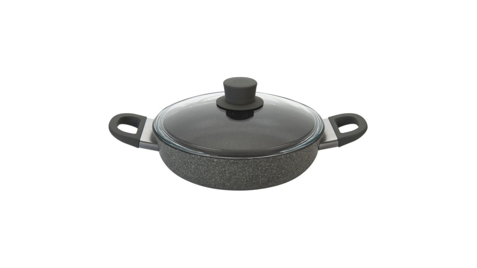 Pentole antiaderenti: Murano tegame granitium 28 cm con coperchio