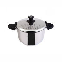 Pentole in acciaio: Grancucina pasta pot 22 cm con coperchio