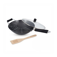 Cotture speciali: Excellence wok set antiaderente 31 cm