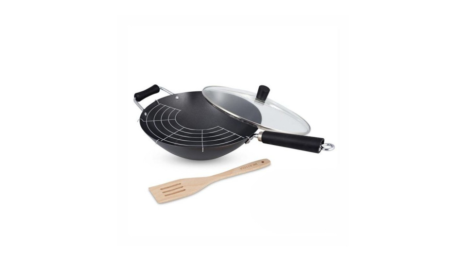 Cotture speciali: Excellence wok set antiaderente 31 cm