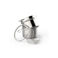 Cottura al vapore: Pasta & vapore multiset 22 cm
