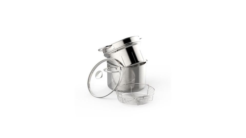 Cottura al vapore: Pasta & vapore multiset 22 cm