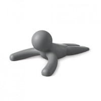 Complementi ad appoggio: Buddy fermaporta charcoal set 2 pz