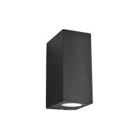 Lampada applique per esterni botticelli - colore grigio -...