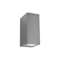 Lampada applique per esterni botticelli - colore silver -...