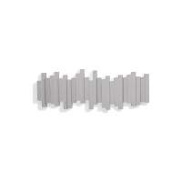 Complementi a muro: Sticks multi hook appendiabiti grey