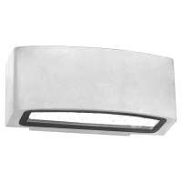 Lampada applique per esterni michelangelo - colore silver -...