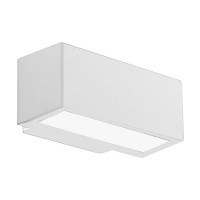 Lampada applique per esterni palladio - colore bianco - 1xe27...