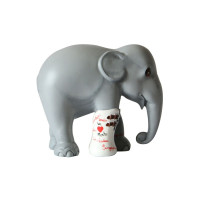 Elefantino d'autore - arte we love mosha - h cm 10 -...