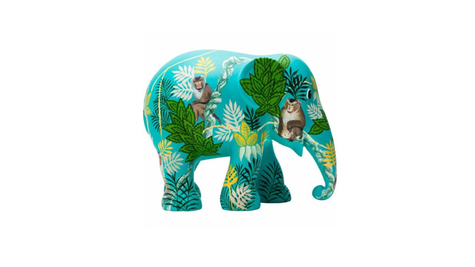 Elefantino d'autore - arte monkey businness - h cm 10 -...