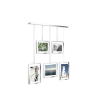 Complementi a muro: Exhibit portafoto da parete chrome