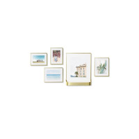 Complementi a muro: Matinee set 5 portafoto da parete mat bras
