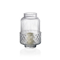 Porta candele trasparente puro - linea xyz