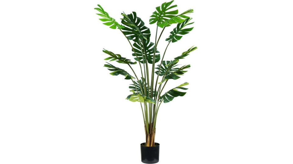 pianta finta monstera h. 170 cm 16 foglie