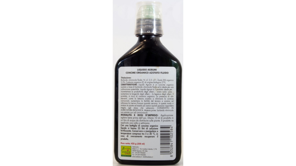 Verde vivo concime liquido agrumi ml.350