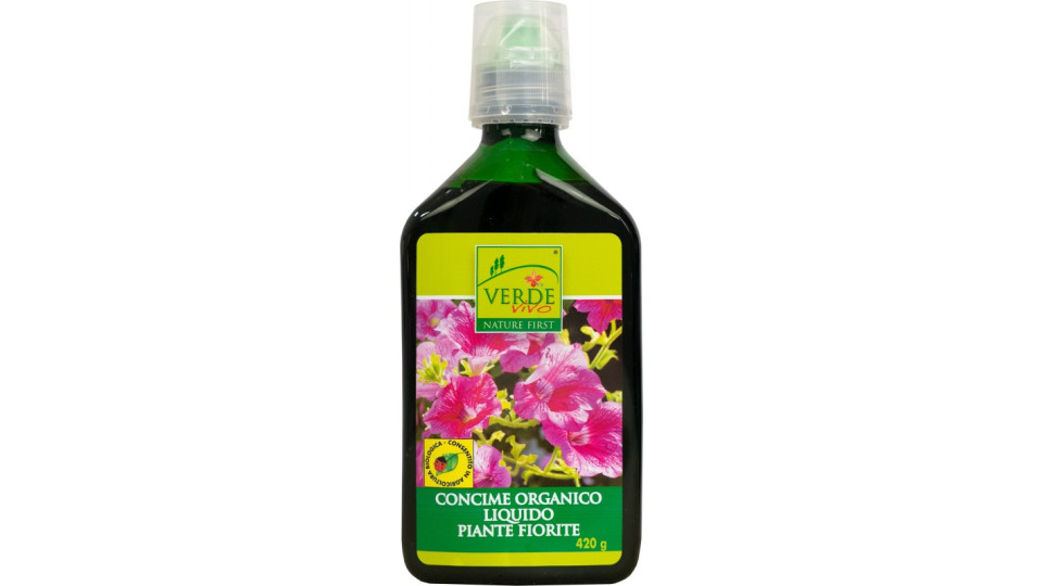 Verde vivo concime liquido piante fiorite ml.350