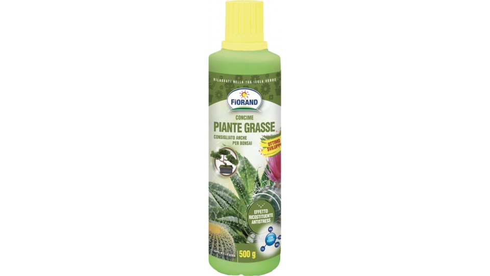Fiorand concime liquido per piante grasse e bonsai gr.500