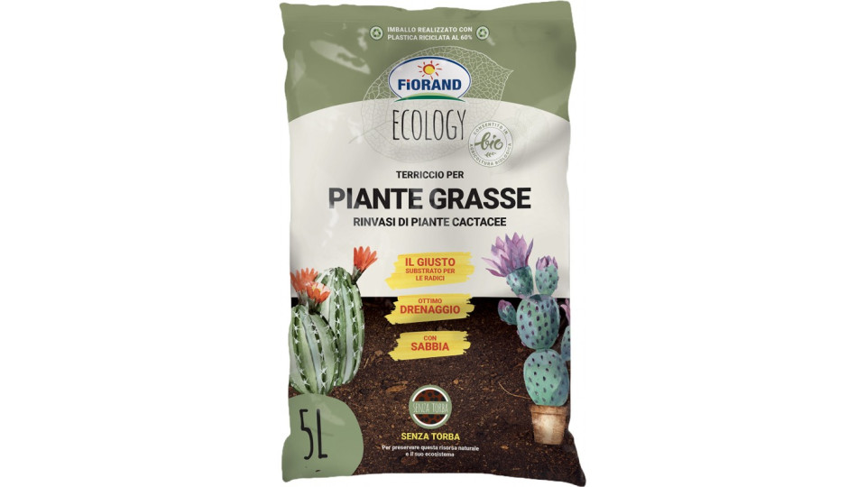 Fiorand terriccio per piante grasse e cactacee lt.5