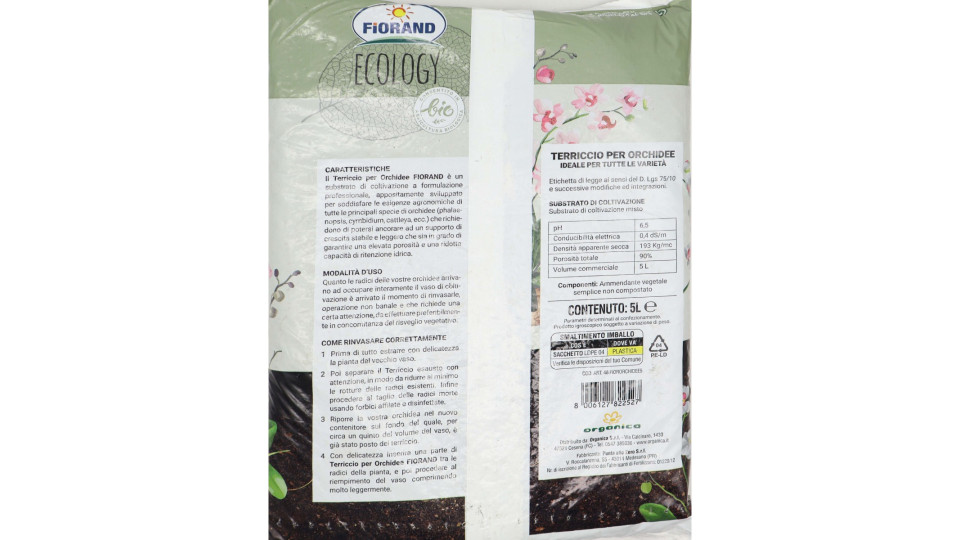 Fiorand terriccio per orchidee lt.5