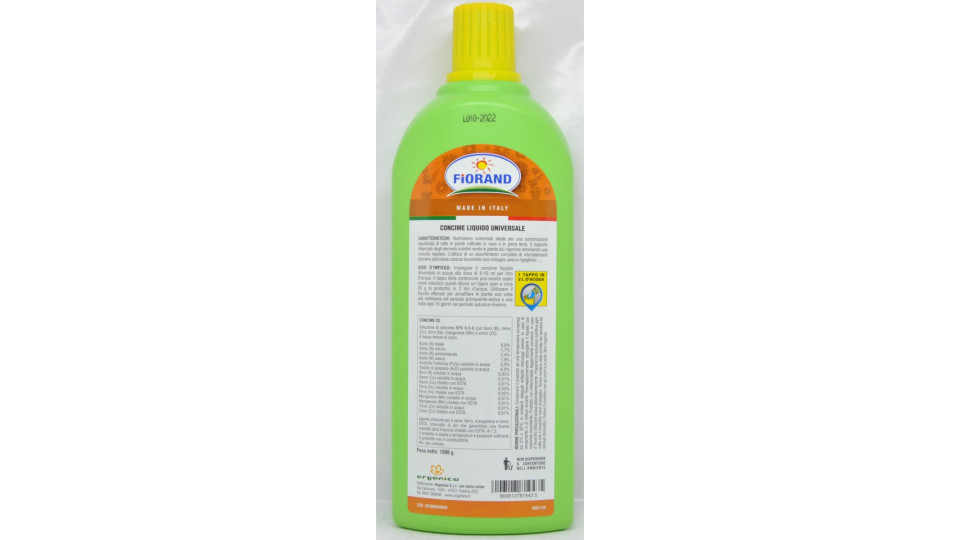 Fiorand concime liquido universale kg.1