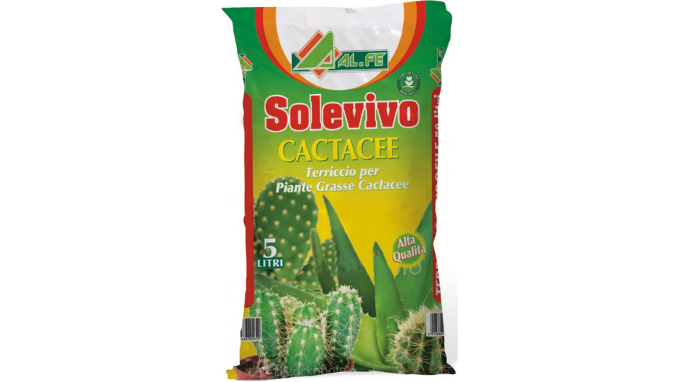 Alfe terriccio solevivo piante grasse lt.5