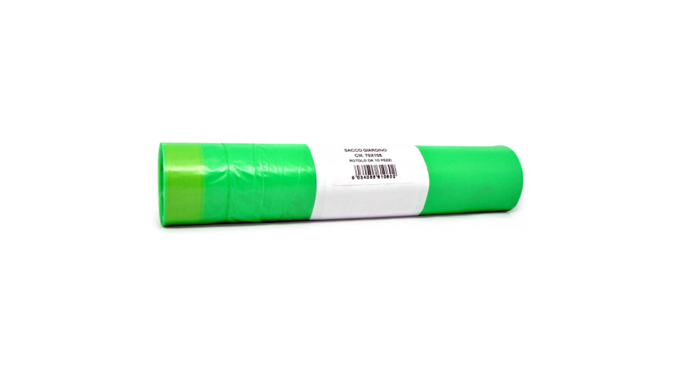Sacco giardino verde cm70x105 pz.10