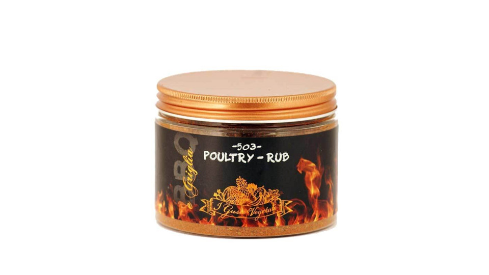 Accessori barbecue: Bbq poultry rub gr 70