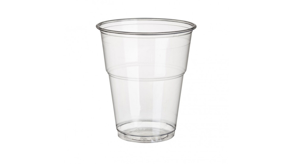 Stoviglie per outdoor: Pure bicchiere in pla 0,3 l 25 pz